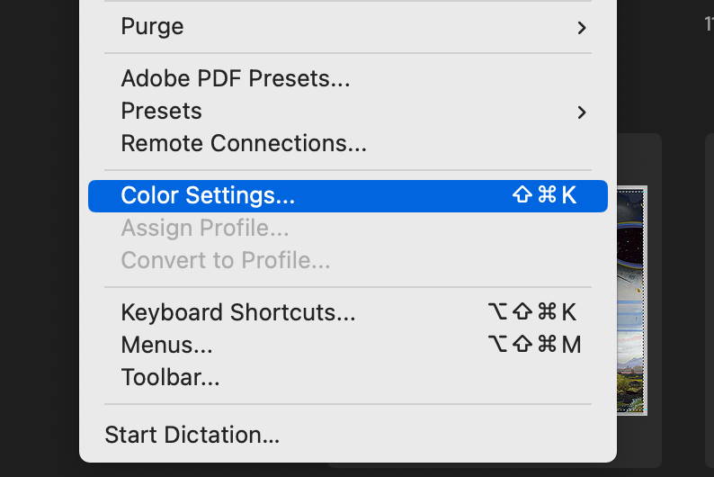 Photoshop Color Profiles – Static Medium